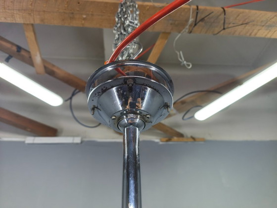 Image 1 of Rare Bauhaus Adjustable Ceiling Light by Otto Mueller, 1930s