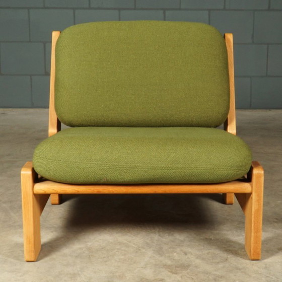 Image 1 of Salon/groupe de sièges modulable vintage – vert – années 1970