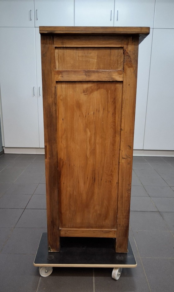 Splendida credenza in teak massiccio, lunghezza 256 cm, Credenze, Metallo, Legno, Nero (foto 13 di 15)