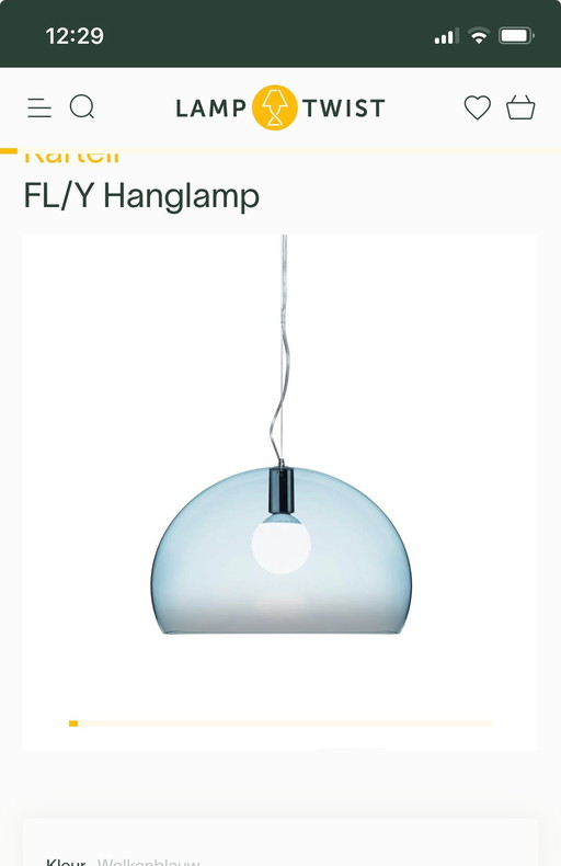 📸 Kartell FL/Y pendant lamp - Design classic by Ferruccio Laviani
