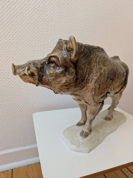 Image 1 of Hutschenreuther Groot Wild Zwijn Porseleinen Diller