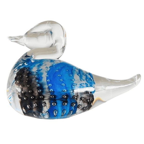 Vintage Mid-Century FM Konstglas Ronneby Glass Duck Figurines Set Birds 1970s – Decorative Objects (photo 10 of 22)