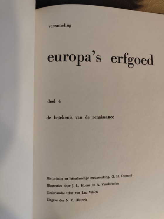 Set di 10 libri vintage Il Patrimonio d'Europa – N.V. Historia, Libri d'arte, Carta (photo 9 of 13)