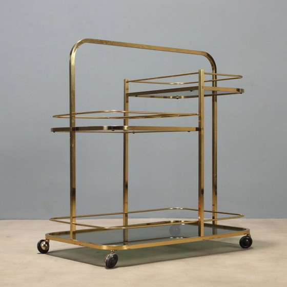 Messing barkar uit de jaren 70 – Wijnrek, Brass (photo 8 of 8)
