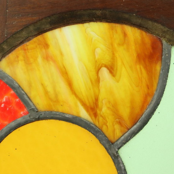 Image 1 of Colorful Stained Glass Panel