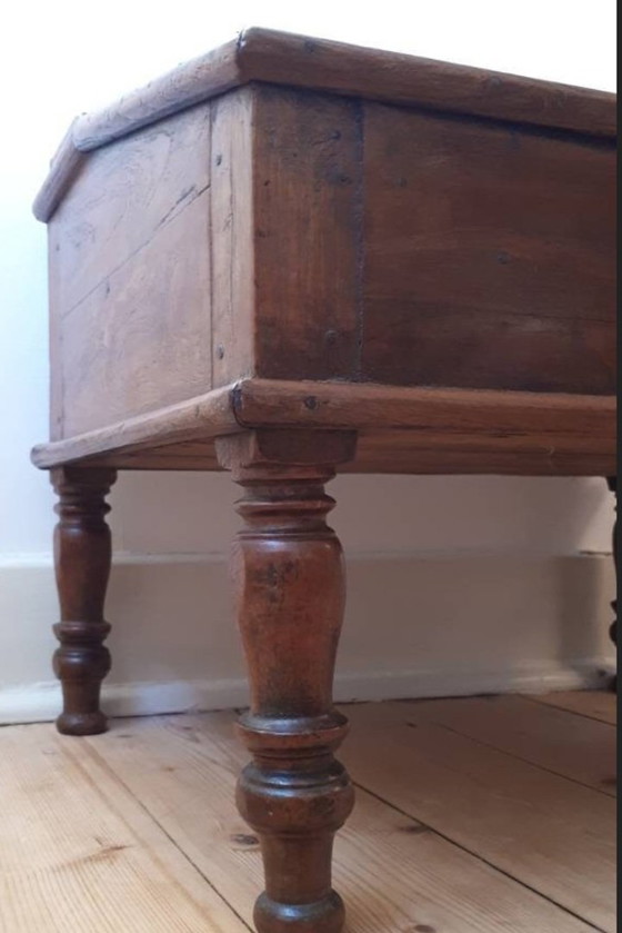 Antiek schuin schrijfbureau van Louis Philippe – Wood, Brass (photo 7 of 10)