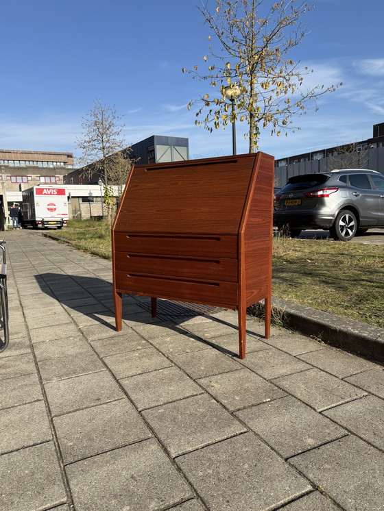 Image 1 of Scrittoio vintage n. 63, Kai Kristiansen, Tørring Møbelfabrik anni '60