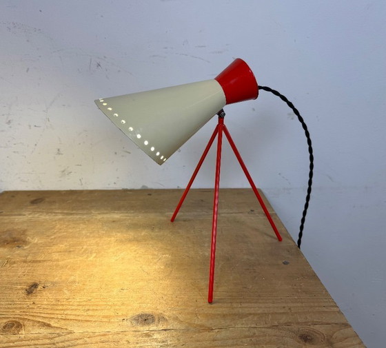 Image 1 of Vintage Midcentury Table Lamp by Josef Hůrka for Napako, 1950s