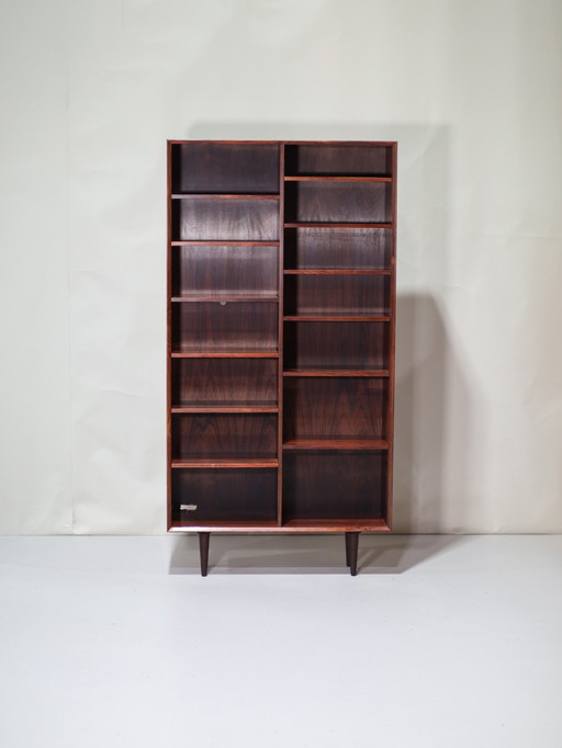 Tall Bookcase Brouer Rosewood Danish Vintage