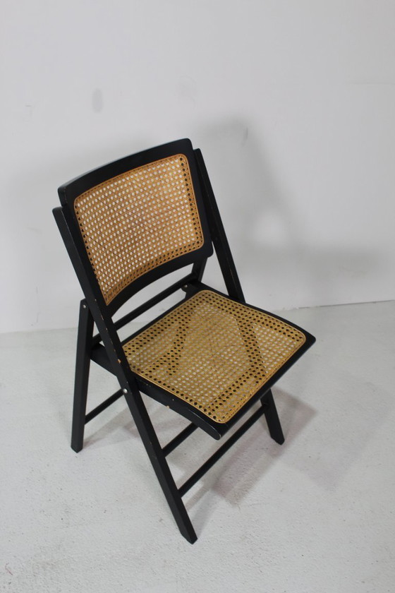 Image 1 of Retro-Gurtband-Klappstuhl