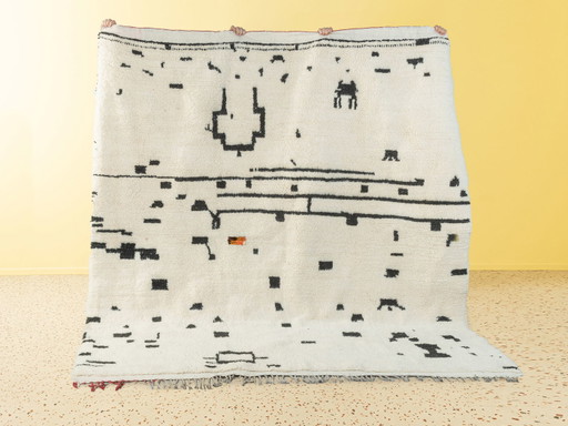 Alfombra bereber vintage Boujad, 253 x 280 cm