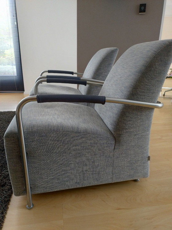 2 Gelderland Fauteuils 6420 – Leather, Textile (photo 3 of 6)