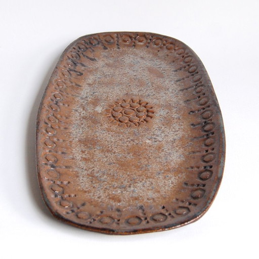 Centerpiece or wall ceramics - Poost - Pieter Oosterlinck