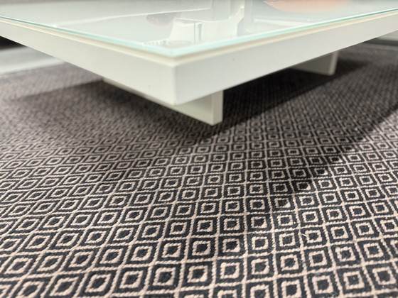 Image 1 of Mesa de centro Beek S7 de cristal blanco 140 x 120