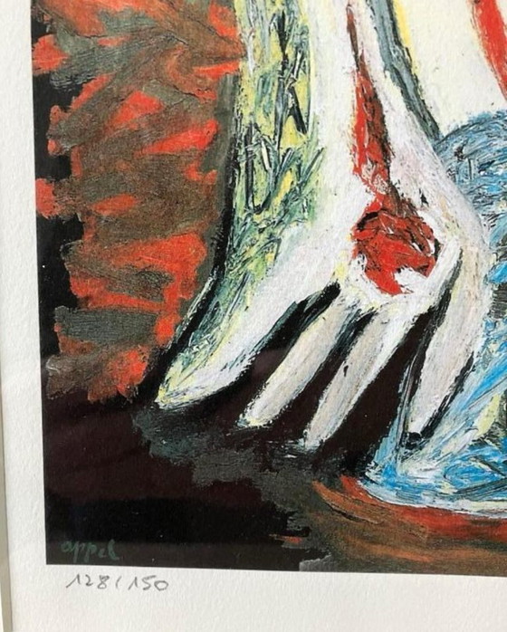 Karel Appel (1921-2006) - The Kiss – Litho's & Zeefdrukken, Paper (photo 4 of 9)