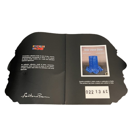 Image 1 of Vaso Basso Fare di Gaetano Pesce per Meritalia "Edizioni del Pesce" 2010