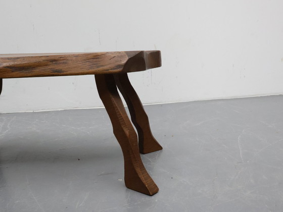 Image 1 of Vintage tree trunk stool