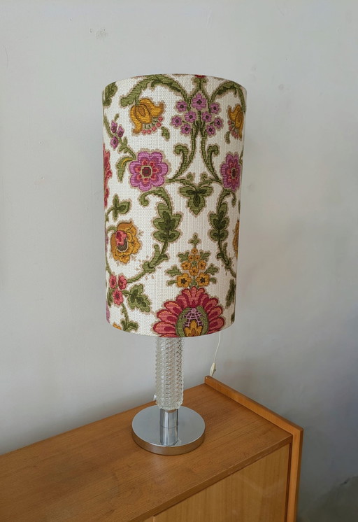 Vintage große Tisch- oder Stehlampe