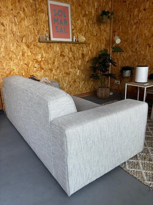 Schönes und robustes 2,5-Sitzer-Sofa Bor in gutem Zustand, sandfarbenes Sofa