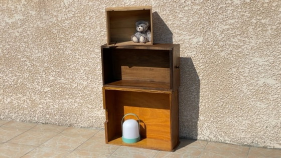 Scaffale Vintage con Cassetti in Rovere Massiccio – Credenze, Wood (photo 15 of 30)