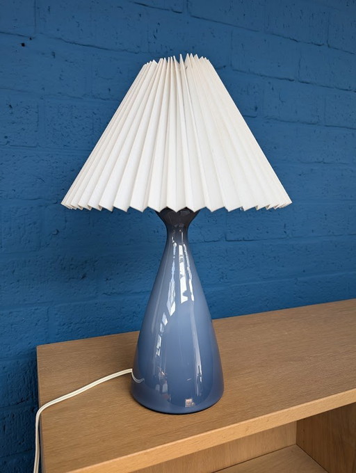 Lampe de table vintage en céramique, design danois des années 60, Holmegaard