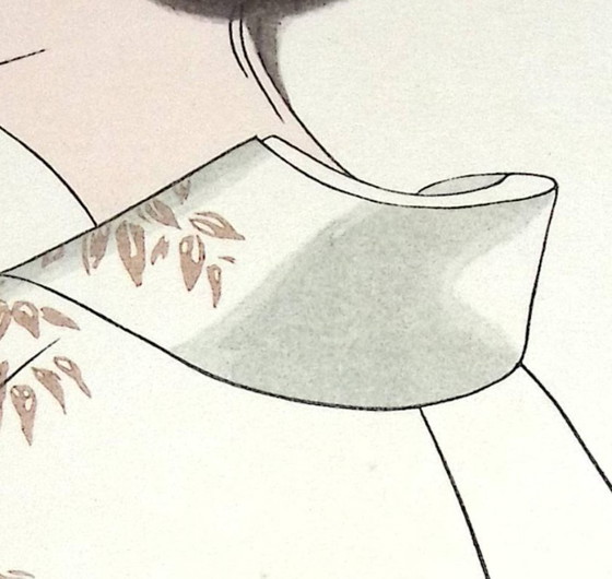 Image 1 of Kiichi Takasawa - Beauty with Obi Sash