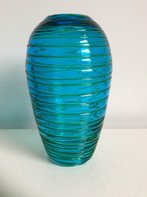 Murano - Flavio Poli - Vase - Glas Italien - Mid-Century Modern - 1960-1970