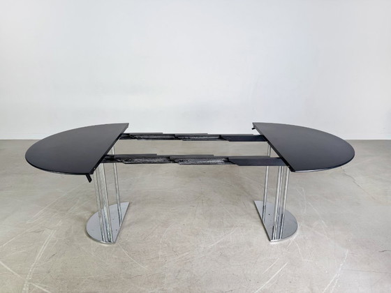 Image 1 of Original S1047 Thonet Table de salle à manger extensible 1980 Design Table