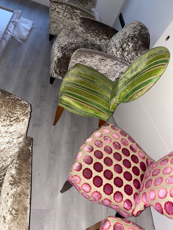 Image 1 of 6 Design Stühle Donghia von John Hutton 1980er