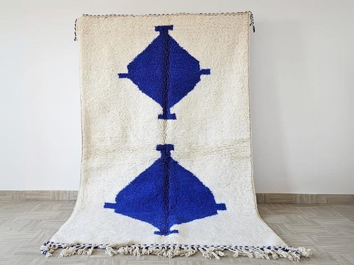 Handwoven pure wool rug, traditional style, size 1.5/3.5 m – Ahrend, vloerkleden en tapijten