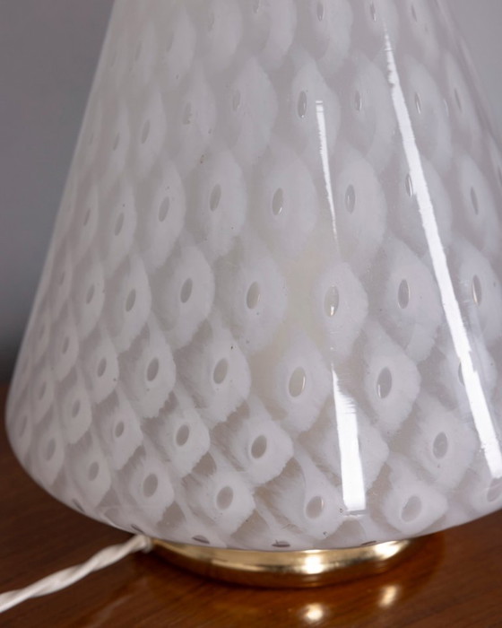 Lampada da tavolo vintage in vetro di Murano anni '70, design italiano – Lampade da tavolo (photo 5 of 8)