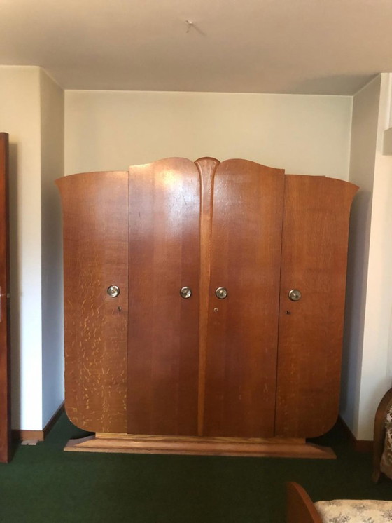 Image 1 of Raro set da letto Art Deco degli anni '30 - Tesoro d'epoca a 6 pezzi