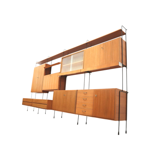 Image 1 of Vintage Omnia wall system designed by Ernst Dieter Hilker in the 1960s