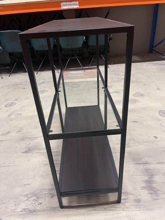 Image 1 of Regalschrank schwarzbraun - Ikea vittsjö