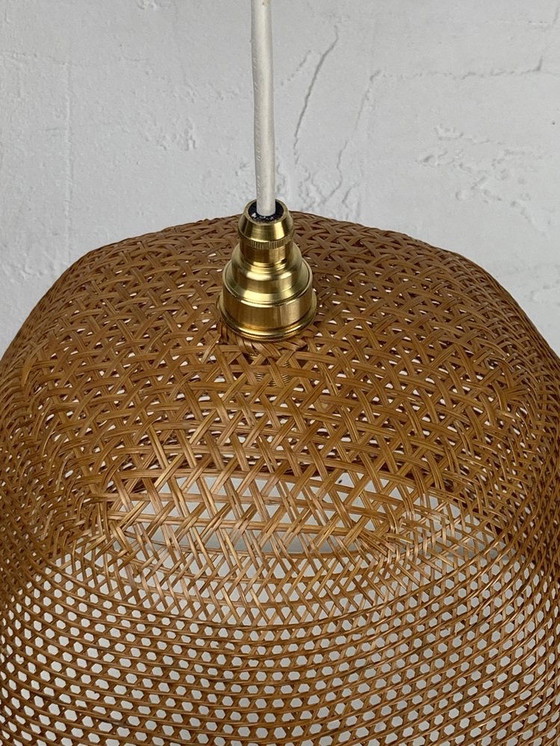 Image 1 of Webbing Beehive Hanging Lamp, 1930S