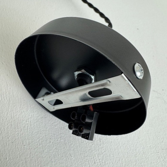 Image 1 of PAAR ANTIKER EMAILLEDER-STUDIO-ANHÄNGER