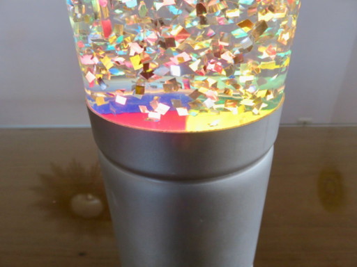 Large glitter lamp, 1970