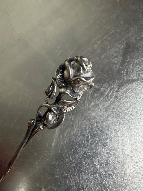 Original Silber-Konvolut – 12 Teile – 800/835 Silber & Silberauflage – Sammlerstücke – Besteckkassetten (photo 7 of 24)
