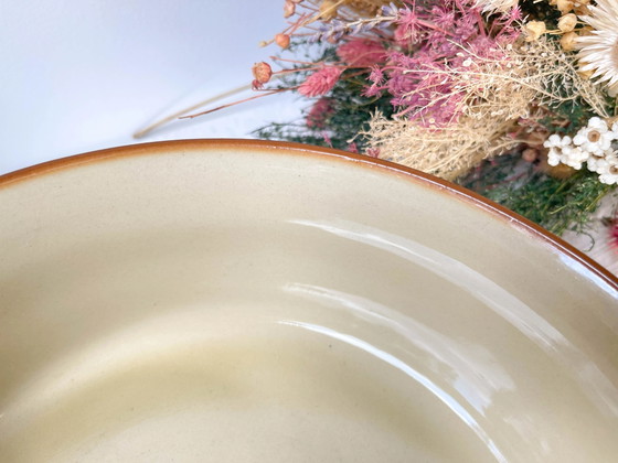 Beige Aardewerk Saladeschaal Tulowice Polen 1970 – Schalen, Vintage (photo 3 of 7)