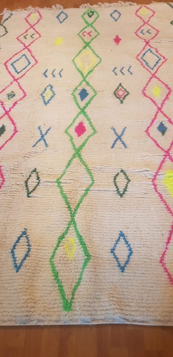 Image 1 of Handgeknoopt Berber kleed wol 243x149cm