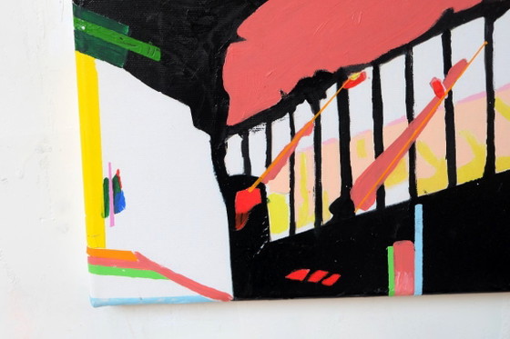 Lugano – Fred Michiels, Peintures et dessins, Wood, Canvas (photo 2 of 8)