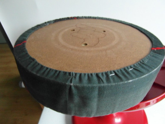 Friedriech Stuckenbroker Space Age Stool – Friedrich Stuckenbröker, Plastic, Textile (photo 7 of 10)