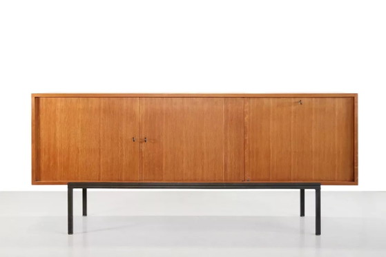 Sideboard aus Eiche im Mid-Century-Modern-Stil aus Frankreich – Mid Century Modern (photo 7 of 7)