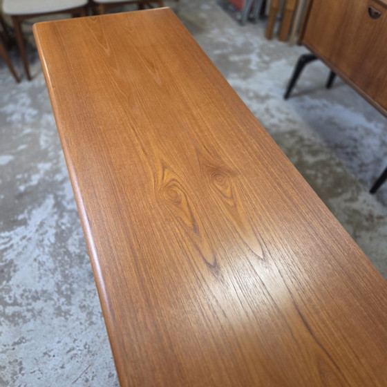 H.P. Hansen Danish Sideboard, Vintage TV Cabinet, Wall Unit – Wood (photo 14 of 15)