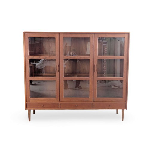 Originale Dyrlund Vetrine in teak Danimarca anni '60 mcm