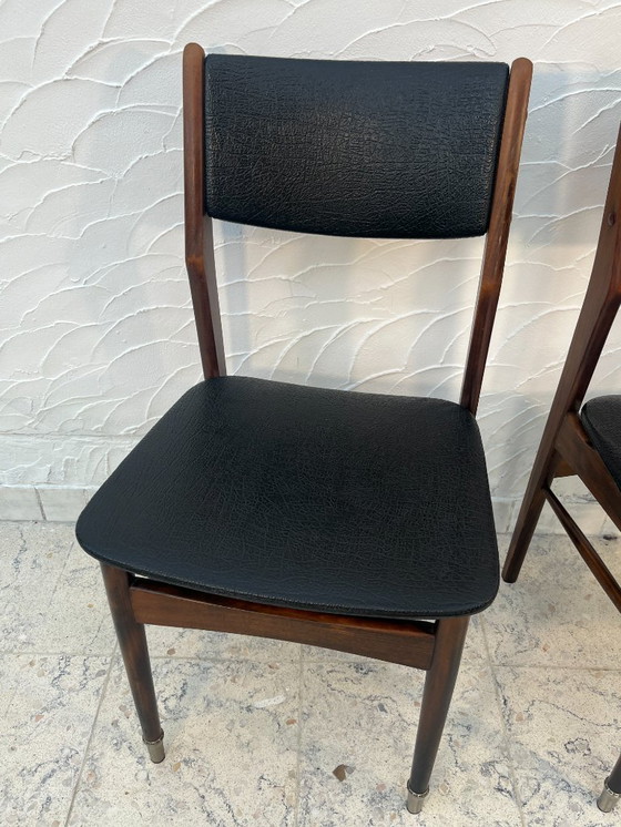 Image 1 of Coppia di sedie vintage in stile scandinavo degli anni '60.