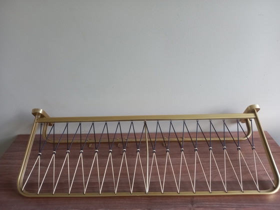 Mid-Century Coat Rack 60s Brushed Aluminum – Aluminium (photo 11 of 15)