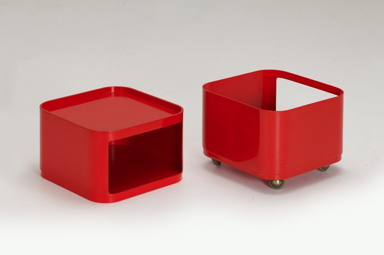 Image 1 of Table à roulettes 'Componibili' - Anna Castelli Ferrieri