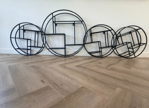 Bolia Circular Shelf wall racks – set of 4