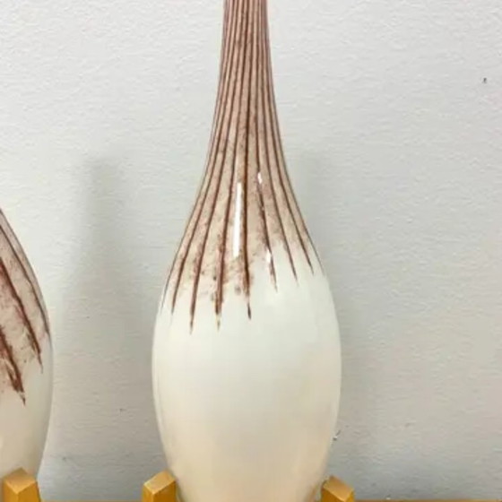 Image 1 of Lampade da tavolo cecoslovacche vintage retrò di metà secolo, anni '60 - Set di 2